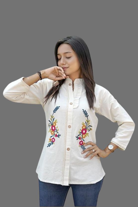 Cropped Faux leather Jacket